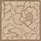 6' x 6' Outdoor Botanical Square Rug thumbnail image 1