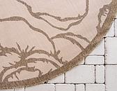 6' x 6' Outdoor Botanical Round Rug thumbnail