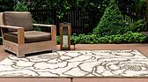 5' 3 x 8' Outdoor Botanical Rug thumbnail