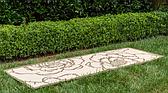 2' 2 x 6' Outdoor Botanical Runner Rug thumbnail