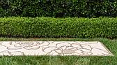 2' 2 x 6' Outdoor Botanical Runner Rug thumbnail