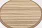 6' x 6' Outdoor Border Round Rug thumbnail image 3