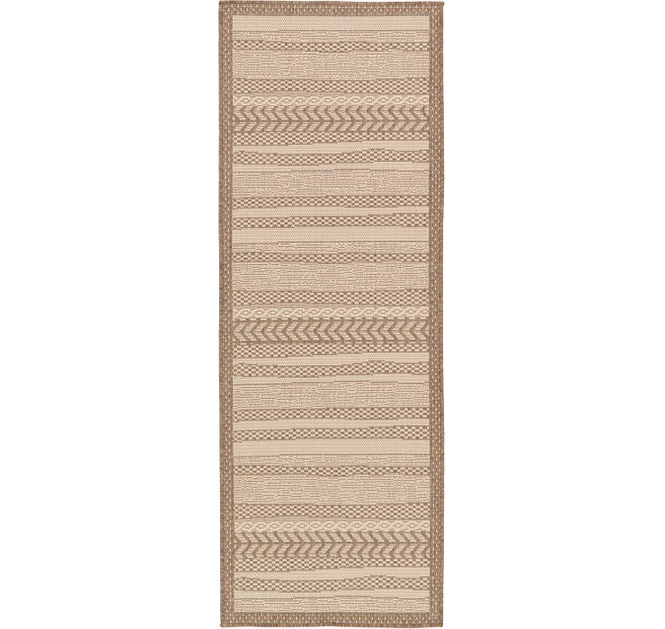 2' 2 x 6' Outdoor Border Runner Rug