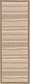 2' 2 x 6' Outdoor Border Runner Rug thumbnail image 1