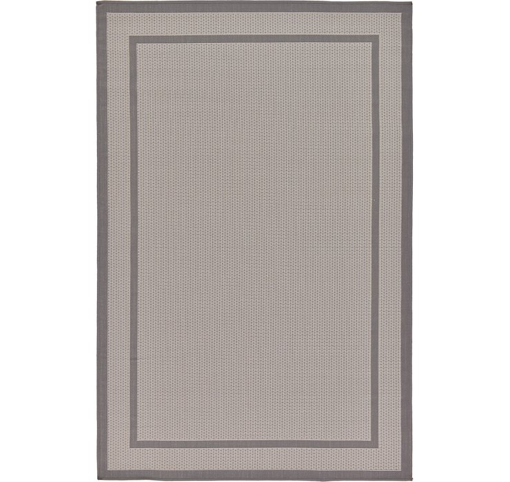 5' 3 x 8' Outdoor Border Rug