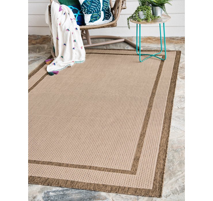 3' 3 x 5' Outdoor Border Rug