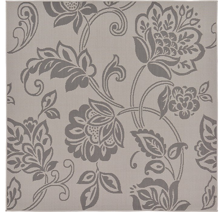 183cm x 183cm Outdoor Botanical Squar...