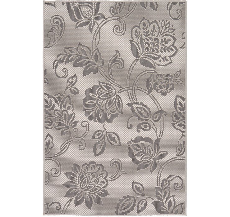 3' 3 x 5' Outdoor Botanical Rug