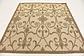 6' x 6' Outdoor Botanical Square Rug thumbnail