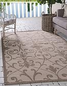 7' x 10' Outdoor Botanical Rug thumbnail