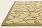 6' x 6' Outdoor Botanical Square Rug thumbnail