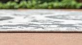 6' x 6' Outdoor Botanical Round Rug thumbnail