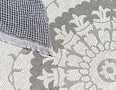 6' x 6' Outdoor Botanical Round Rug thumbnail