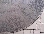 6' x 6' Outdoor Botanical Round Rug thumbnail