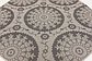 6' x 6' Outdoor Botanical Round Rug thumbnail image 3