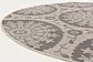 6' x 6' Outdoor Botanical Round Rug thumbnail image 5