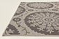 5' 3 x 8' Outdoor Botanical Rug thumbnail image 14