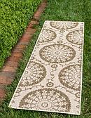 2' 2 x 6' Outdoor Botanical Runner Rug thumbnail