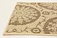 2' 2 x 6' Outdoor Botanical Runner Rug thumbnail