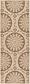 2' 2 x 6' Outdoor Botanical Runner Rug thumbnail