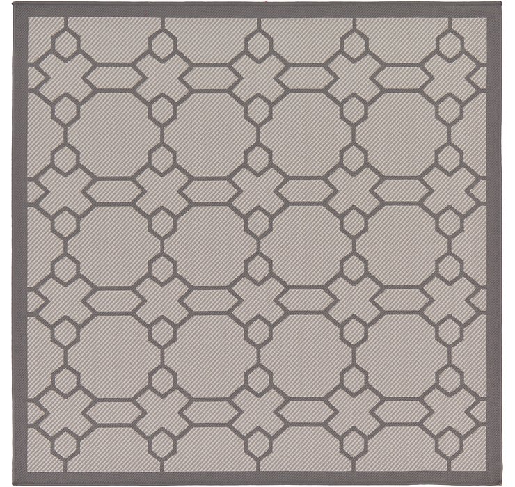 6' x 6' Outdoor Lattice Square ...