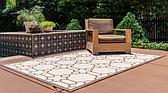 7' x 10' Outdoor Trellis Rug thumbnail