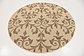 Unique Loom 6' x 6' Outdoor Botanical Round Rug thumbnail image 2