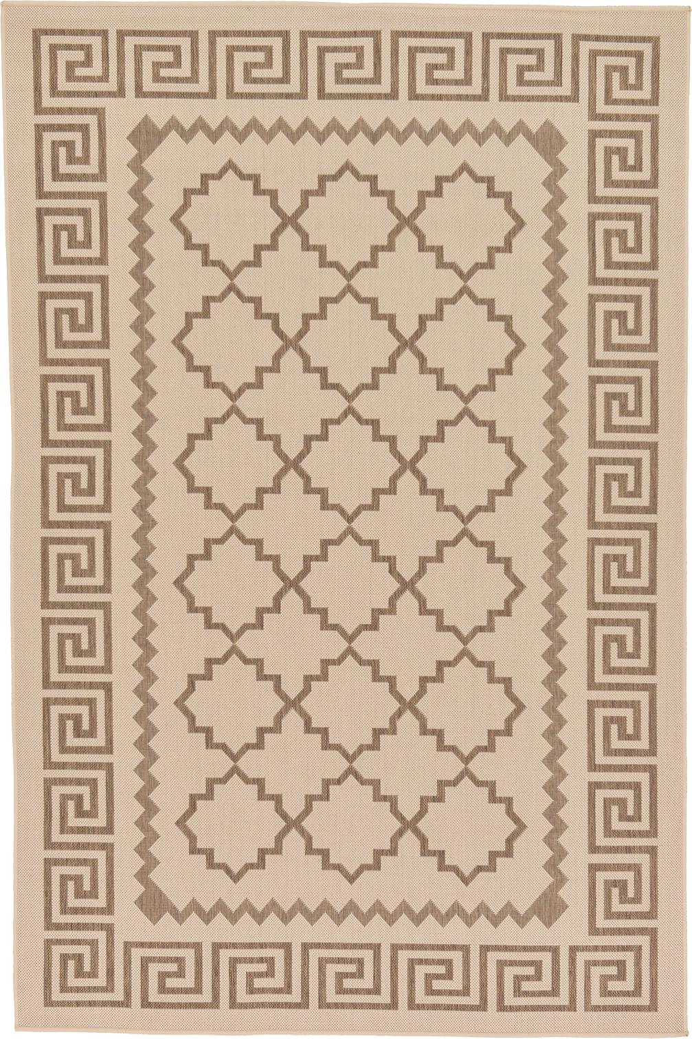 Beige 5 3 X 8 Outdoor Trellis Rug Area Rugs Erugs 5 3 X 8 Outdoor Trellis Rug