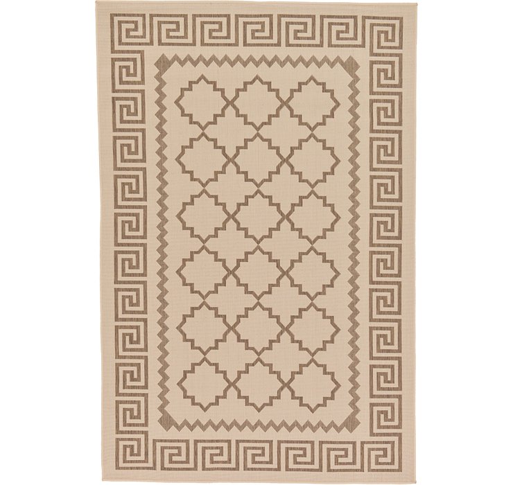 5' 3 x 8' Outdoor Trellis Rug