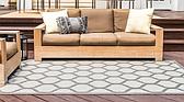 6' x 9' Outdoor Trellis Rug thumbnail