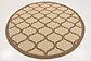 Unique Loom 6' x 6' Outdoor Round Rug thumbnail image 2