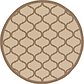 Unique Loom 6' x 6' Outdoor Round Rug thumbnail image 1