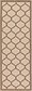 Unique Loom 2' 2 x 6' Outdoor Runner Rug thumbnail image 1