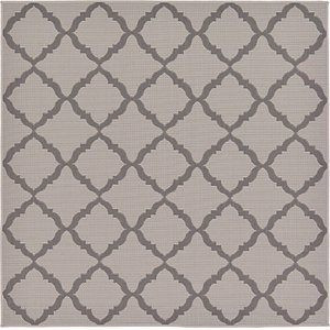 Unique Loom 6' x 6' Outdoor Square Rug
