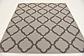 6' x 6' Outdoor Lattice Square Rug thumbnail