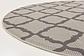 6' x 6' Outdoor Lattice Round Rug thumbnail