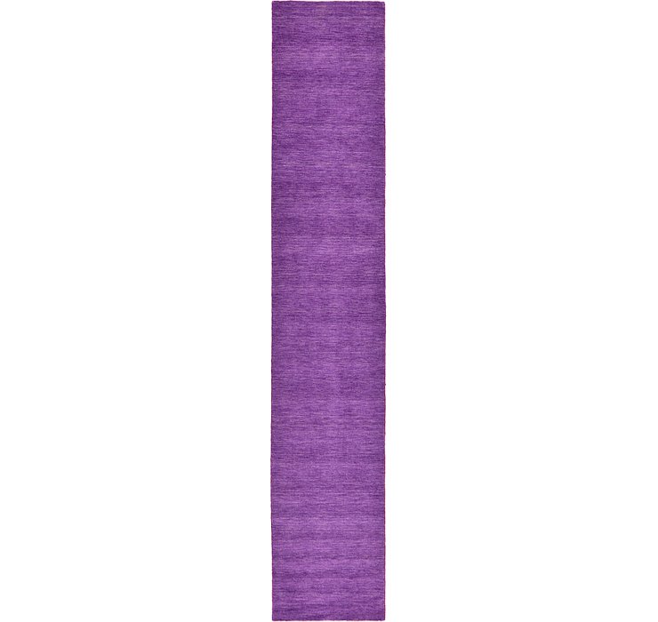 2' 7 x 16' 5 Solid Gabbeh Runner Rug