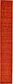 2' 7 x 16' 5 Solid Gabbeh Runner Rug thumbnail image 1