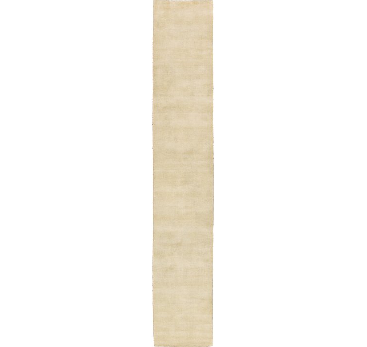 2' 7 x 16' 5 Solid Gabbeh Runner Rug