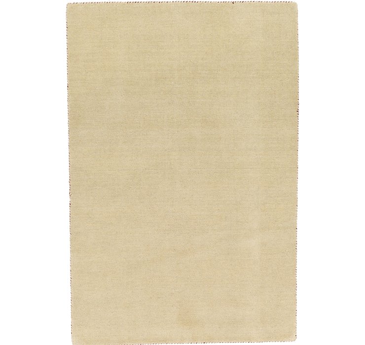 4' x 5' 7 Solid Gabbeh Rug
