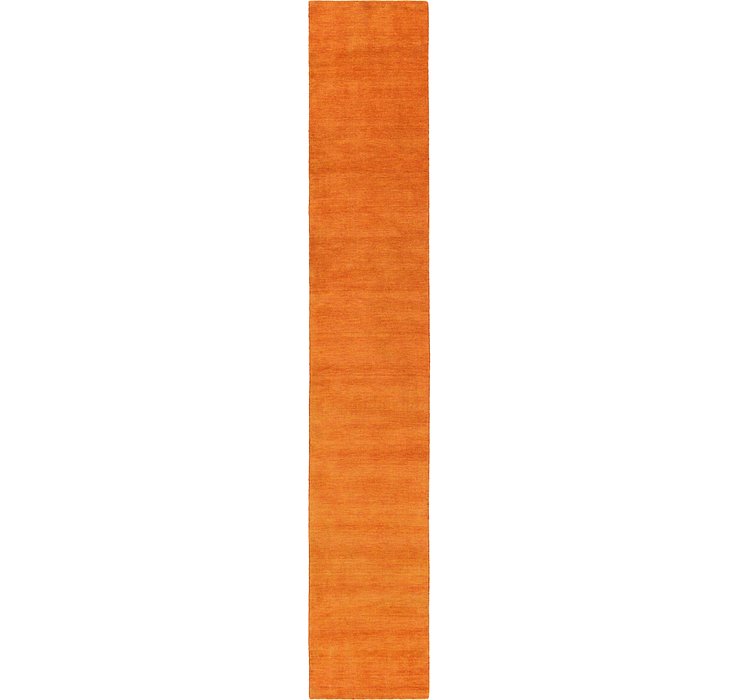 2' 7 x 16' 5 Solid Gabbeh Runner Rug