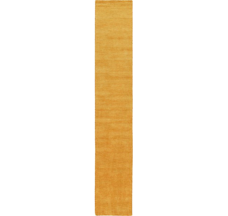 2' 7 x 16' 5 Solid Gabbeh Runner Rug