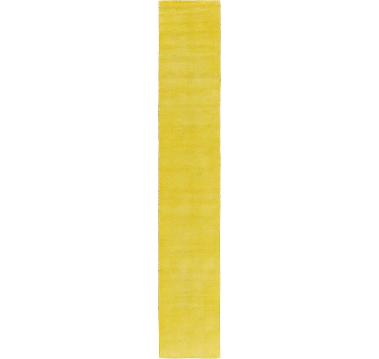 2' 7 x 16' 5 Solid Gabbeh Runner Rug