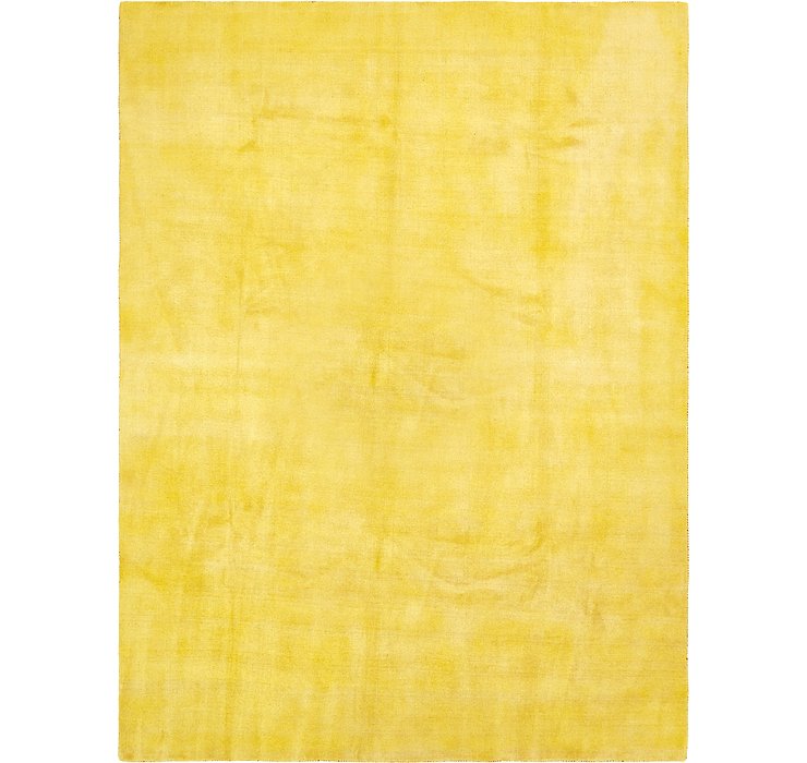 9' 7 x 12' 10 Solid Gabbeh Rug