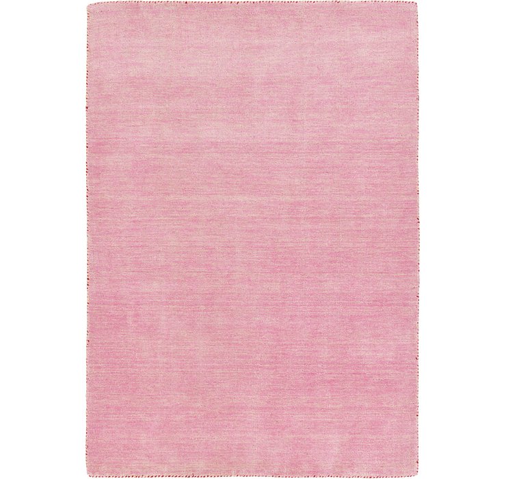 4' x 5' 7 Solid Gabbeh Rug