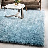 8' x 8' Luxury Solid Shag Square Rug thumbnail