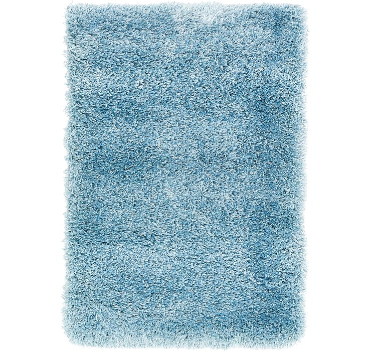 65cm x 90cm Luxe Solid Shag Rug