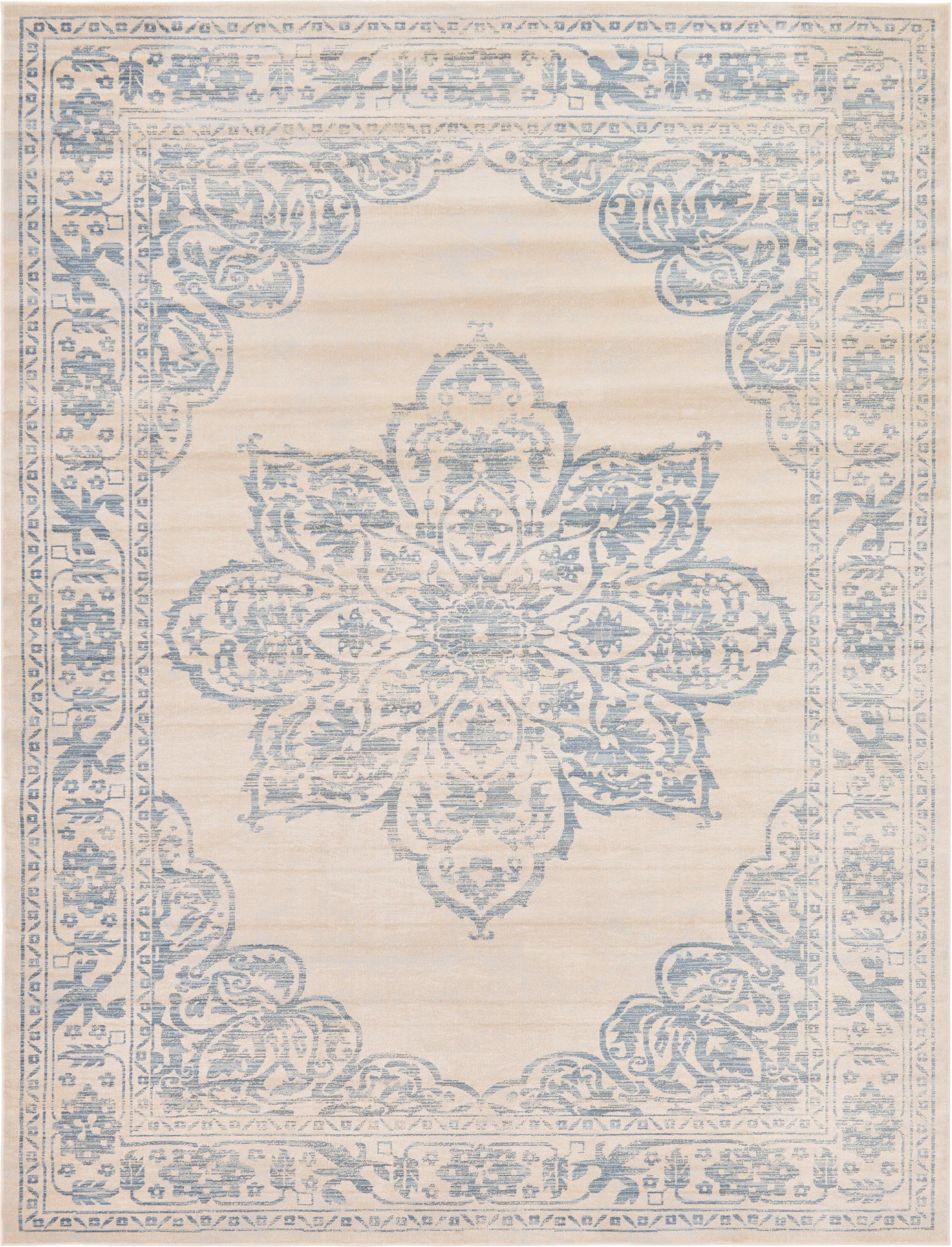 Beige 9' x 12' Restoration Rug eSaleRugs