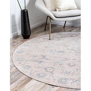 Unique Loom 6' x 6' Paris Round Rug