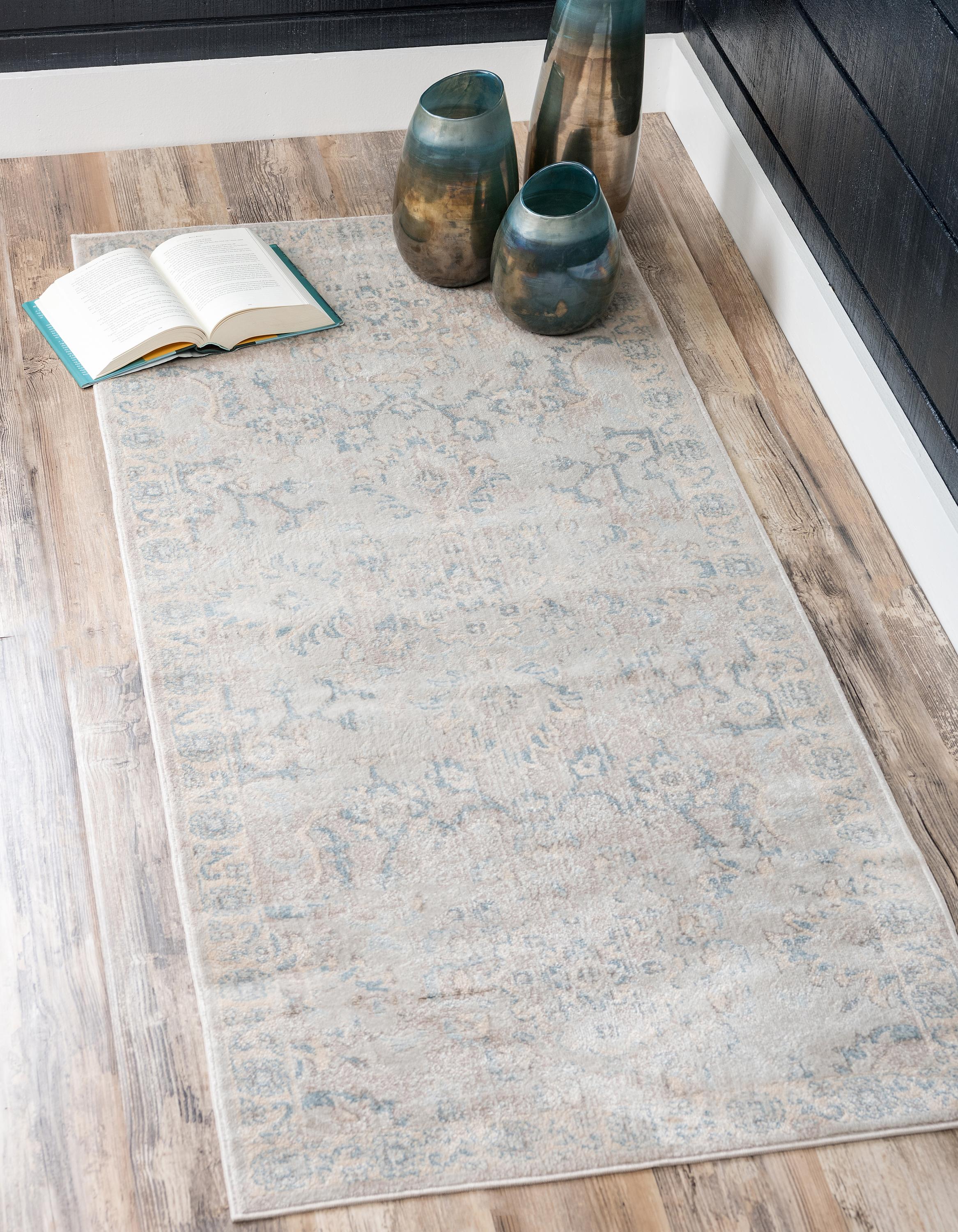 Gray 2' 7 x 10' Restoration Runner Rug eSaleRugs